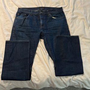 Banana republic, dark wash straight leg 32,32 jeans